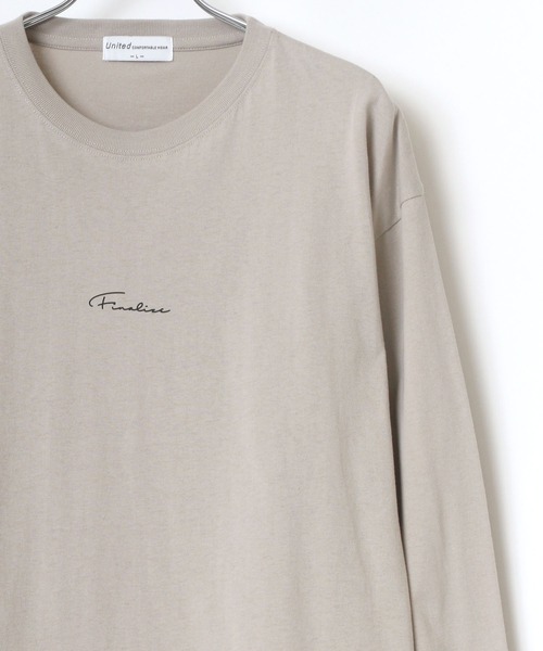 Lazar（ラザル）の「バックプリント Girl イラスト グラフィック ビッグシルエット ロングスリーブTシャツ（Tシャツ/カットソー・メンズ・ホワイト/ブラック/ミント/ホワイト系その他/ブラック系その他/ベージュ系その他/ブルーグリーン/グレイッシュベージュ/グリーン系その他2/ホワイト系その他2/ベージュ系その他3/ブラック系その他2/ベージュ系その他2/ホワイト系その他3/グリーン系その他/ブラック系その他3・LL/M/L）」の22枚目の写真