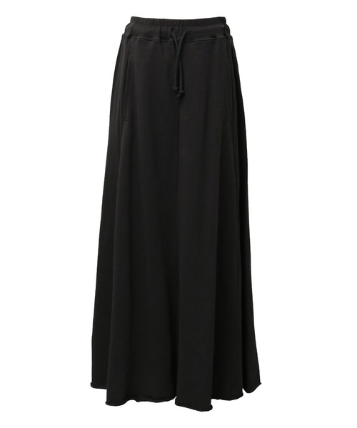 セール】裾切りっぱなしスウェットフレアスカート（スカート