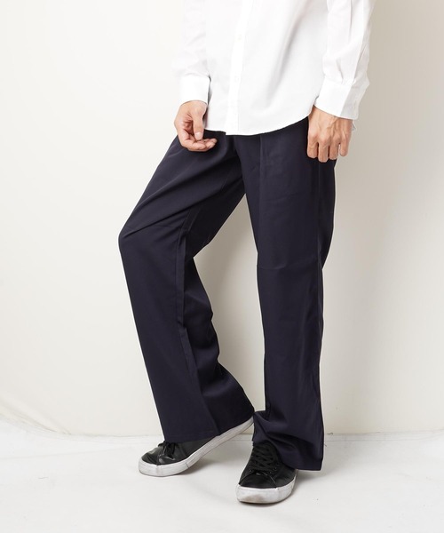 おしゃれスタ(オシャレスタ)の「T/Rストレッチバギーパンツ(BG)(その他パンツ・メンズ・ブラック/杢グレー/ネイビー/その他1/その他2・M/L)」の1枚目の写真