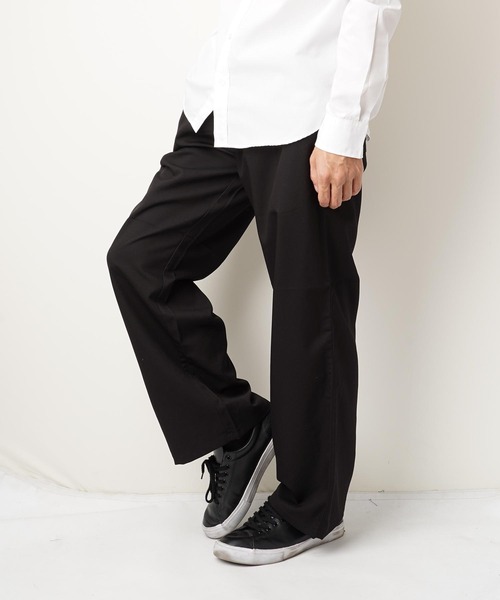 おしゃれスタ(オシャレスタ)の「T/Rストレッチバギーパンツ(BG)(その他パンツ・メンズ・ブラック/杢グレー/ネイビー/その他1/その他2・M/L)」の3枚目の写真