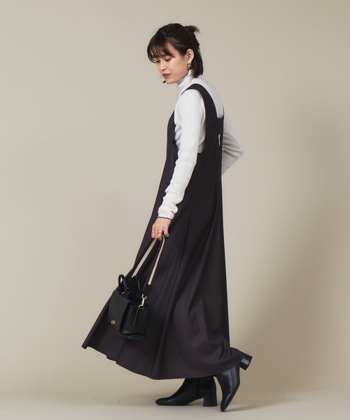 Rouge vif（ルージュヴィフ）の「ノースリーブフレアワンピース（ワンピース・レディース・ブラック/グレー・フリー）」の5枚目の写真