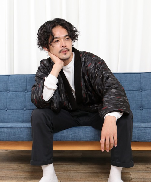 KYOETSU(キョウエツ)の「リバーシブルフリース半纏(その他アウター・メンズ・ブラック系その他/グレー系その他/ブルー系その他/ブラック系その他2/ブラック系その他3/ブラック系その他4/ブルー系その他2/ブルー系その他3・M/L)」の4枚目の写真