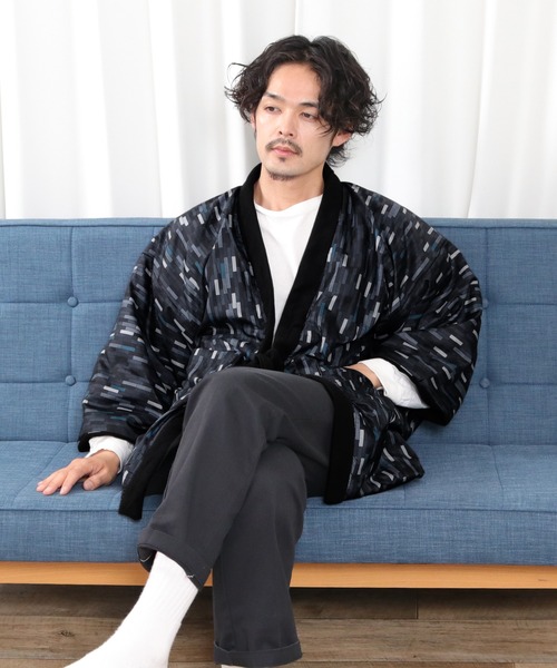 KYOETSU(キョウエツ)の「リバーシブルフリース半纏(その他アウター・メンズ・ブラック系その他/グレー系その他/ブルー系その他/ブラック系その他2/ブラック系その他3/ブラック系その他4/ブルー系その他2/ブルー系その他3・M/L)」の7枚目の写真