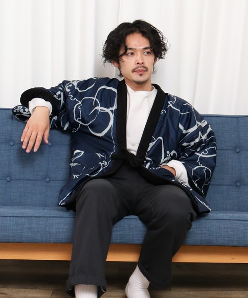 KYOETSU(キョウエツ)の「リバーシブルフリース半纏(その他アウター・メンズ・ブラック系その他/グレー系その他/ブルー系その他/ブラック系その他2/ブラック系その他3/ブラック系その他4/ブルー系その他2/ブルー系その他3・M/L)」の8枚目の写真