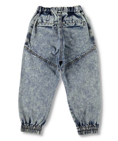 RADCHAP（ラッドチャップ）の「ケミカルデニムジョガーパンツ（デニムパンツ・キッズ・ブラック/サックスブルー・90cm/110cm/100cm/120cm/130cm/140cm）」の11枚目の写真