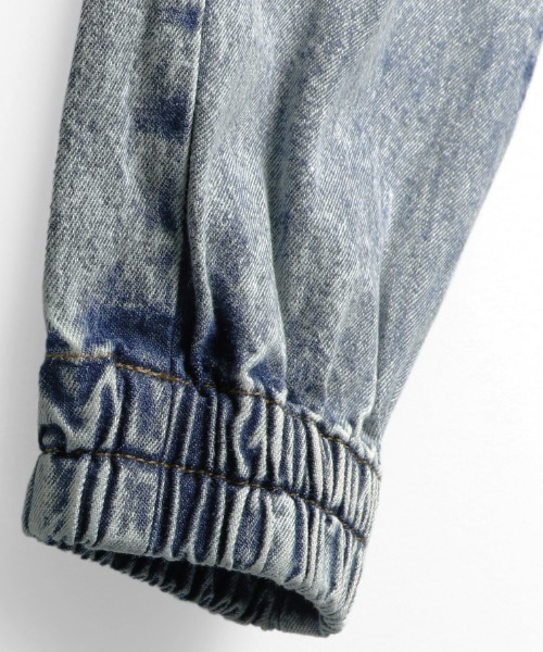 RADCHAP（ラッドチャップ）の「ケミカルデニムジョガーパンツ（デニムパンツ・キッズ・ブラック/サックスブルー・90cm/110cm/100cm/120cm/130cm/140cm）」の14枚目の写真