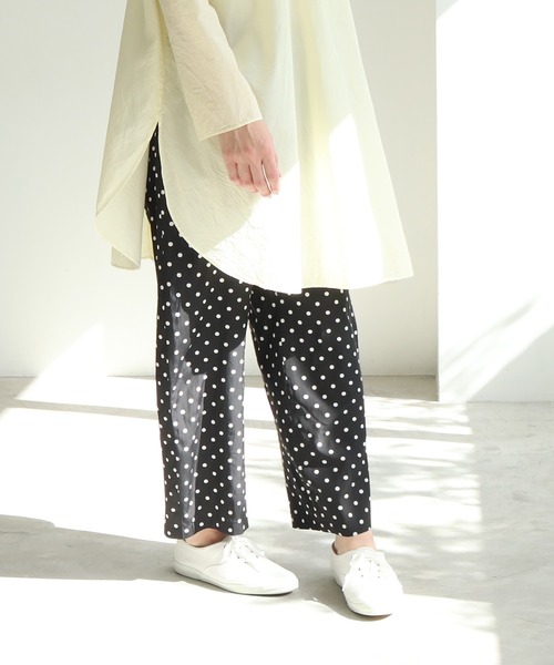 未使用　コットンキュプラ dot embroidaly petti パンツ yuni（ユニ ）の「コットンキュプラ dot embroidaly petti