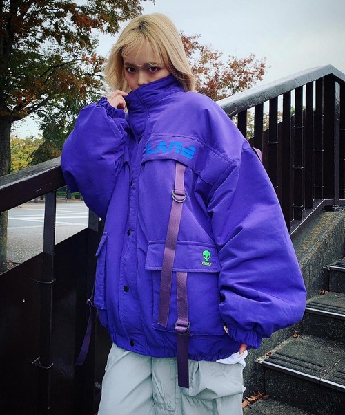 LAND by MILKBOY（ランドバイミルクボーイ）の「GREY PADDED JACKETS