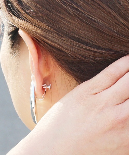Ayler(アイラー)の「【Ayler】Earrings ニュアンスパーツイヤリング Ayl-009(イヤリング・レディース・シルバー/ゴールド・FREE)」の15枚目の写真