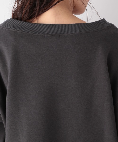 LEPSIM（レプシィム）の「パウダリープルオーバー2　925808（スウェット・レディース・グレイッシュベージュ/ブラック/ブラウン・FREE）」の13枚目の写真