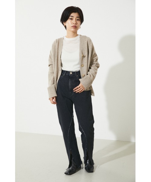 ブラックバイマウジー　ホワイトデニム＆ジャケット　セットアップ BLACK BY MOUSSY（ブラックバイマウジー）の「JAVA white denim