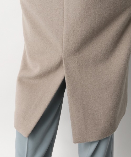 A part by（アパートバイ）の「WコンVノーカラーコート　926535（ノーカラーコート・レディース・アイボリー/ブラック/ブラウン系その他2/ピンク系その他6・FREE）」の19枚目の写真