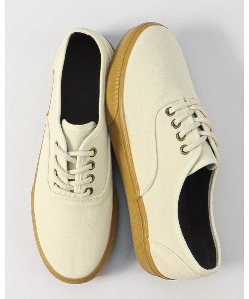 AAA+（サンエープラス）の「AAA+ /バルカナイズド製法 ローカットスニーカー(2397)（スニーカー・メンズ・その他/ワイン/ブラック/ブラウン/キャメル/グレー/アイボリー・42/43/45/44/46/40/41）」の8枚目の写真