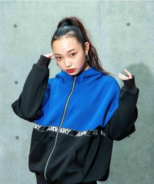 ロキシー 新作 長袖 レディース フリース ジップパーカー フード付き フィットネス ジム ヨガウェア おすすめ 人気 通販 ROXY TWISTED BY THE MOON ERJFT04056 ERJFT04056 ロキシー フリース ジップパーカー レディース 長袖