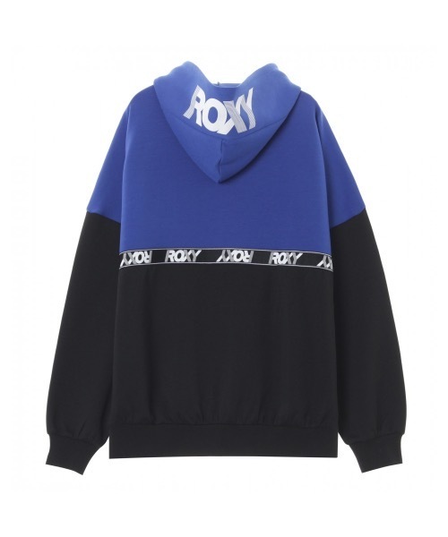 ROXY(ロキシー)の「BRUSH ZIP/ロキシー パーカー ジップアップ フィットネス ジム ヨガ ランニング ルームウェア・ワンマイルウェアにも(パーカー・レディース・ホワイト/ブルー/ブラック・SMALL/MEDIUM/LARGE)」の5枚目の写真