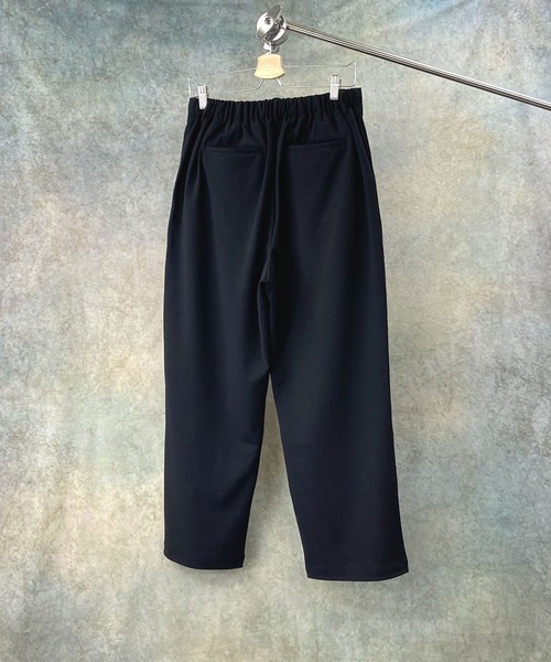 Beno（ビーノ）の「ストレッチカットジョーゼット ワイド テーパード イージー トラウザーズ（スラックス・メンズ・ブラック/チャコールグレー/オリーブ/グレー/ネイビー/ワイン/ブラウン/ベージュ・M/XL/L）」の21枚目の写真