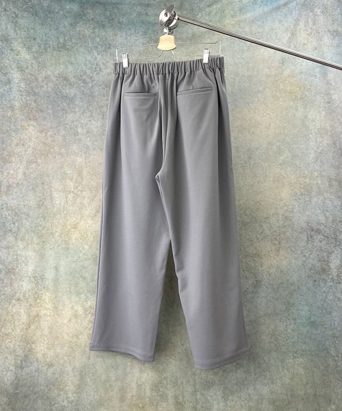 Beno（ビーノ）の「ストレッチカットジョーゼット ワイド テーパード イージー トラウザーズ（スラックス・メンズ・ブラック/チャコールグレー/オリーブ/グレー/ネイビー/ワイン/ブラウン/ベージュ・M/XL/L）」の17枚目の写真