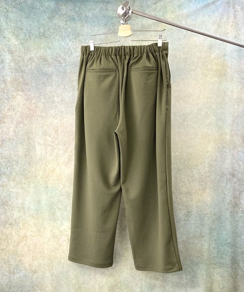 Beno（ビーノ）の「ストレッチカットジョーゼット ワイド テーパード イージー トラウザーズ（スラックス・メンズ・ブラック/チャコールグレー/オリーブ/グレー/ネイビー/ワイン/ブラウン/ベージュ・M/XL/L）」の19枚目の写真