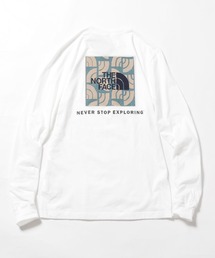 日本未発売 THE NORTH FACE/ザ・ノースフェイス M L/S BOX NSE TEE ロゴロンT 長袖 カットソー