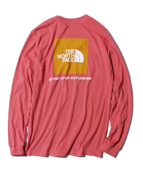 THE NORTH FACE（ザノースフェイス）の「日本未発売 THE NORTH FACE/ザ・ノースフェイス M L/S BOX NSE TEE ロゴロンT 長袖 カットソー（Tシャツ/カットソー・メンズ・ホワイト/ブラック/グレー/ブルー/モスグリーン/ローズ/グレイッシュベージュ/ブラック系その他/レッド/ブラウン/ブラック系その他2/ダークグレー/ホワイト系その他/ホワイト×ブルー/ブラック×グリーン/ブラック系その他3・M/L/XL/XXL/S）」の16枚目の写真