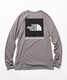 日本未発売 THE NORTH FACE/ザ・ノースフェイス M L/S BOX NSE TEE ロゴロンT 長袖 カットソー