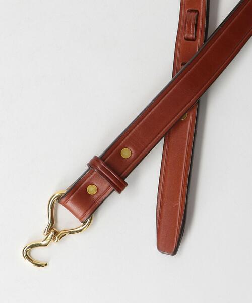 TORY LEATHER(トリーレザー)の「<TORY LEATHER>レザーミニヒヅメベルト ◆(ベルト・レディース・ブラック/ブラウン・FREE)」の3枚目の写真