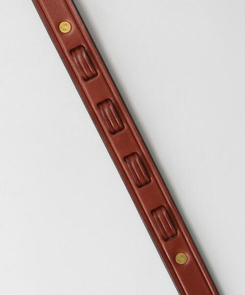 TORY LEATHER(トリーレザー)の「<TORY LEATHER>レザーミニヒヅメベルト ◆(ベルト・レディース・ブラック/ブラウン・FREE)」の5枚目の写真