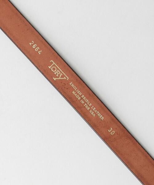 TORY LEATHER(トリーレザー)の「<TORY LEATHER>レザーミニヒヅメベルト ◆(ベルト・レディース・ブラック/ブラウン・FREE)」の6枚目の写真