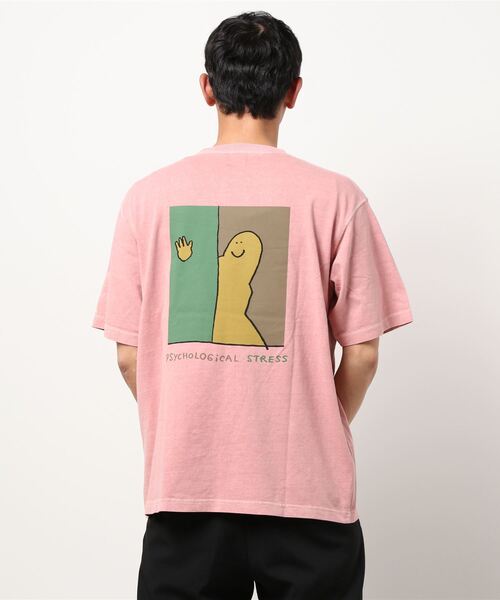 KRIFF MAYER（クリフメイヤー）の「マークゴンザレスTEE(wall)（Tシャツ/カットソー・メンズ・レッド/オフホワイト/ネイビー・LARGE/MEDIUM/X-LARGE）」の6枚目の写真