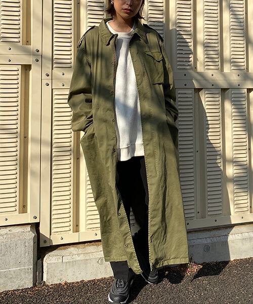CREDONA（クレドナ）の「リメイクミリタリーコート（ミリタリー