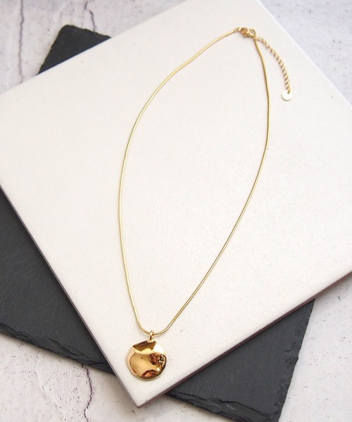 SALON(サロン)の「オリジナルコインプレートネックレス(ネックレス・レディース・ゴールド/シルバー・FREE)」の5枚目の写真