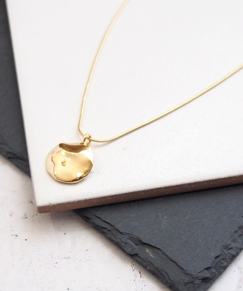 SALON(サロン)の「オリジナルコインプレートネックレス(ネックレス・レディース・ゴールド/シルバー・FREE)」の4枚目の写真