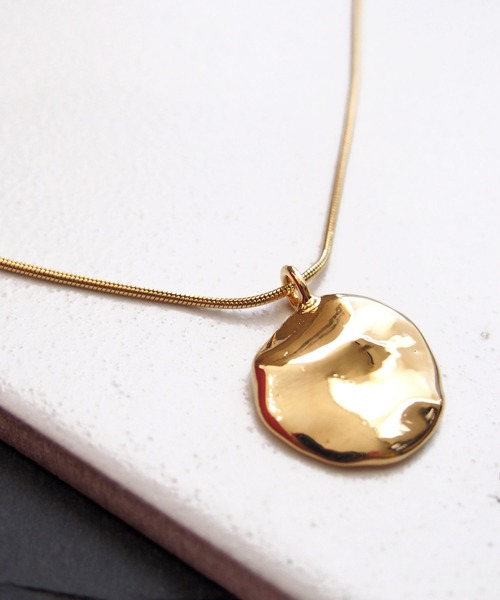 SALON(サロン)の「オリジナルコインプレートネックレス(ネックレス・レディース・ゴールド/シルバー・FREE)」の8枚目の写真