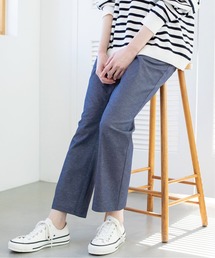 新品　IENA イエナ　ウールチェックテーパードパンツ　ベージュ　34 IENA - 新品 IENA イエナ ウールチェックテーパード パンツ