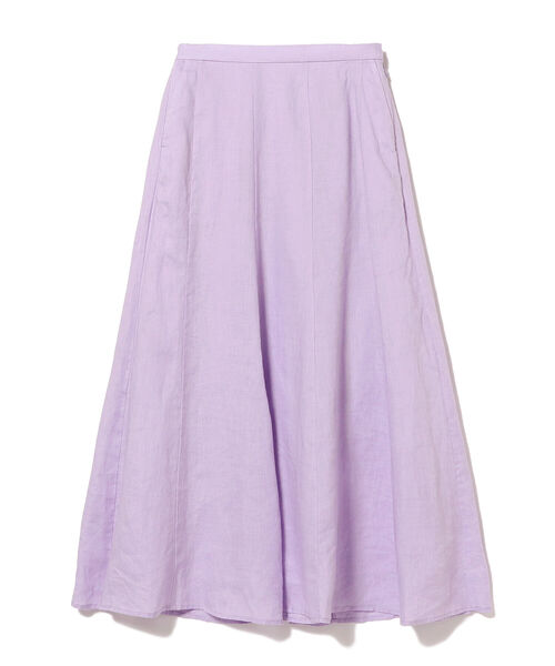 Ray BEAMS（レイビームス）の「Ray BEAMS / リネン フレア ロングスカート（スカート・レディース・ブラック/ラベンダー/ケリー・1/0）」の17枚目の写真