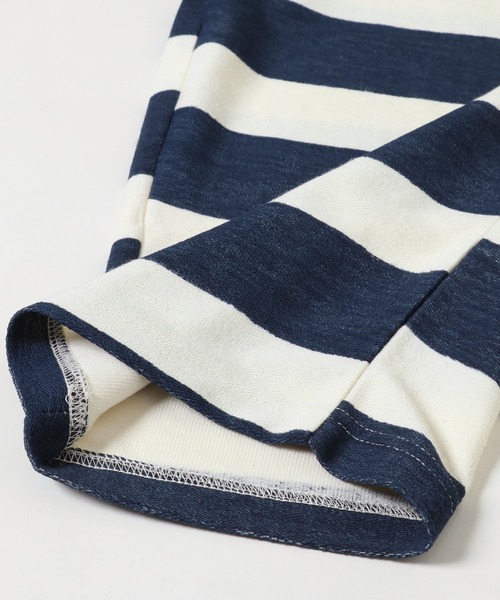 KRIFF MAYER（クリフメイヤー）の「ラクチー セットアップ（ルームウェア/パジャマ・メンズ・ベージュ/ホワイト×グリーン/ホワイト×ネイビー・MEDIUM/LARGE/X-LARGE）」の10枚目の写真