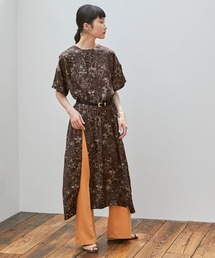 EMMA（EMMA CLOTHES） | 【EMMA】オリジナルアートフラワープリントトップス(ワンピース)