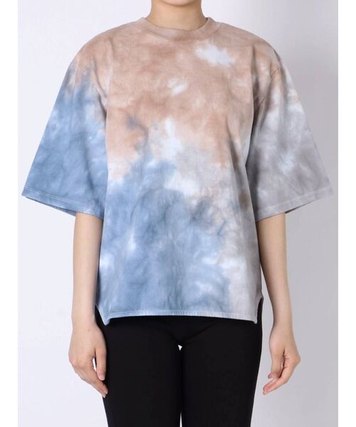 MURUA(ムルーア)の「USコットンベーシックタイダイTee(Tシャツ/カットソー・レディース・その他1・FREE)」の4枚目の写真