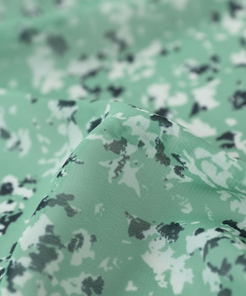 osharewalker(オシャレウォーカー)の「【廃盤】『総柄ロングシアーカーディガン』(カーディガン/ボレロ・レディース・イエロー/ブラック/ミント・FREE)」の16枚目の写真