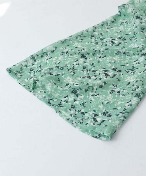 osharewalker(オシャレウォーカー)の「【廃盤】『総柄ロングシアーカーディガン』(カーディガン/ボレロ・レディース・イエロー/ブラック/ミント・FREE)」の18枚目の写真