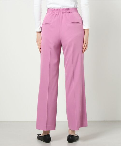 NANO universe（ナノユニバース）の「カラーセンタープレスストレートパンツ（スラックス・レディース・ミント/クリーム/ブルー/ピンク・FREE）」の6枚目の写真