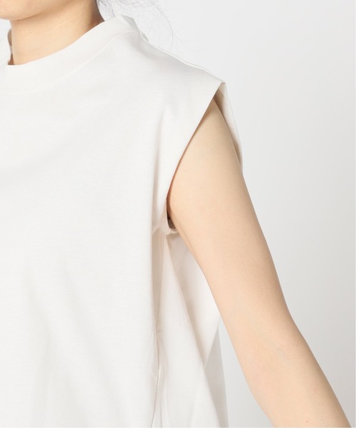 OUD/ノースリーブカットソー/FREE/コットン/WHT/U232255 Noble（ノーブル）の「【OUD】コットンノースリーブTシャツ◇（T