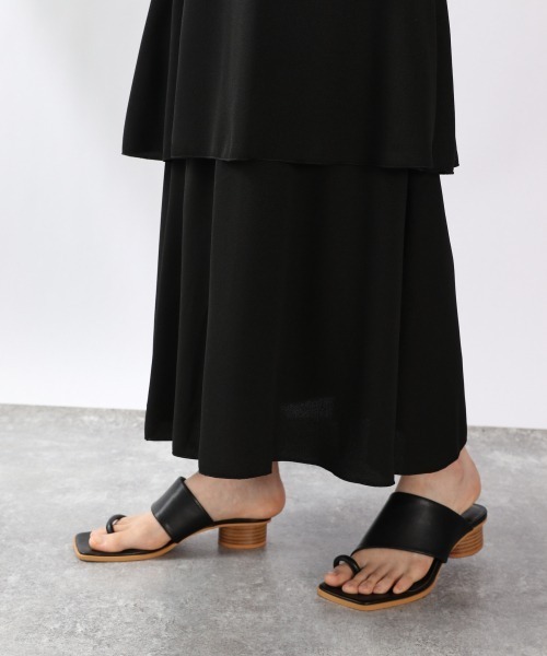 LOWRYS FARM（ローリーズファーム）の「フリルティアードスカート　948532（スカート・レディース・アイボリー/ブラック/ブラウン・FREE）」の12枚目の写真