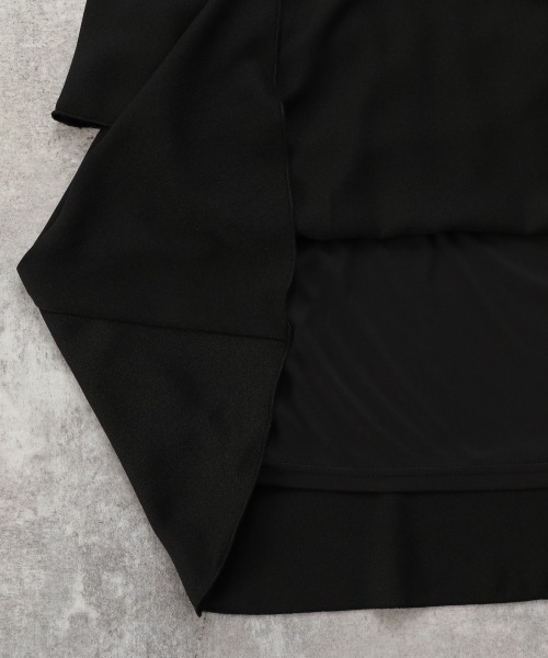 LOWRYS FARM（ローリーズファーム）の「フリルティアードスカート　948532（スカート・レディース・アイボリー/ブラック/ブラウン・FREE）」の4枚目の写真