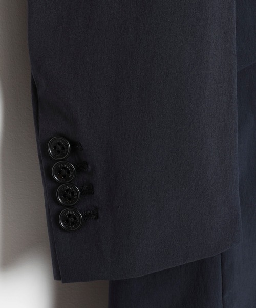 VANQUISH（ヴァンキッシュ）の「4WAY STRETCH CHESTER COAT ＊（チェスターコート・メンズ・ブラック/ネイビー・MEDIUM/LARGE）」の14枚目の写真