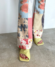 SANSeLF | 【SANSeLF】square open toe mule　sans10s1(サンダル)