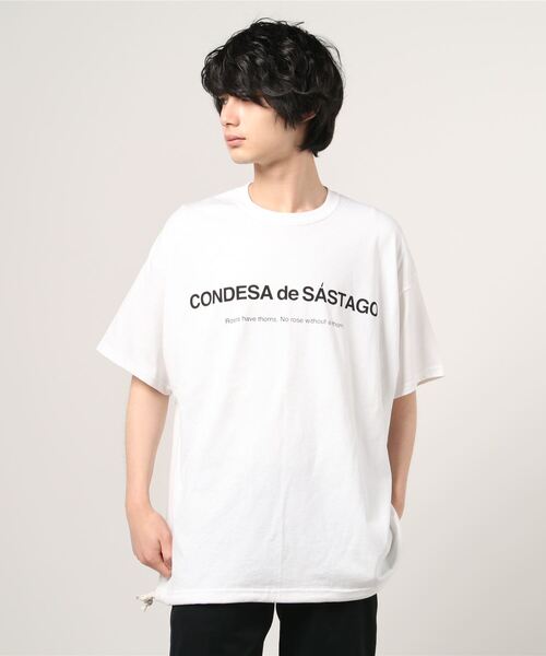 niche.（ニッチ）の「niche./ニッチ 別注 Rose  T-Shirt CONDESA DE SASTAGO（Tシャツ/カットソー・メンズ・ホワイト・XX-LARGE）」の4枚目の写真