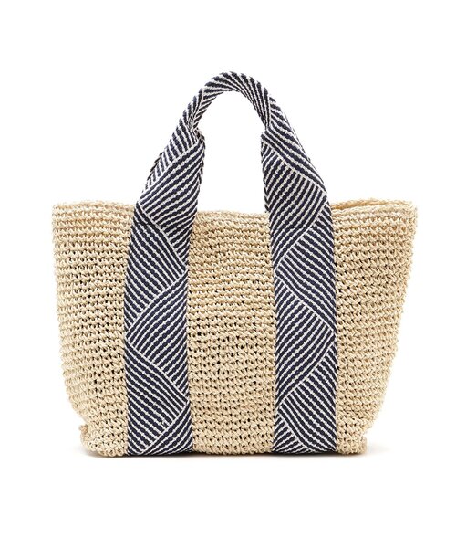 SHOO・LA・RUE(シューラルー)の「◆【抗菌防臭】ペーパー太テープトート(トートバッグ・レディース・ベージュ系その他4/ブラウン系/ブラウン系1/オレンジ・00)」の1枚目の写真