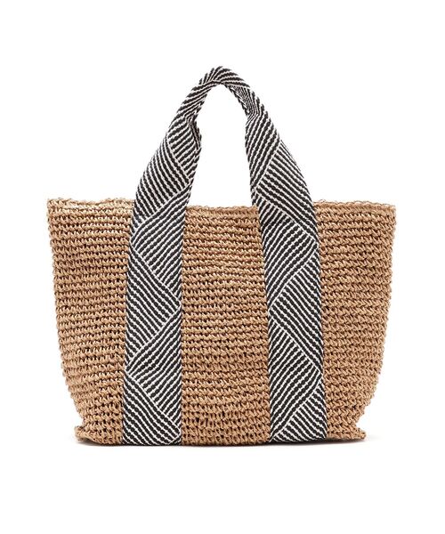 SHOO・LA・RUE(シューラルー)の「◆【抗菌防臭】ペーパー太テープトート(トートバッグ・レディース・ベージュ系その他4/ブラウン系/ブラウン系1/オレンジ・00)」の11枚目の写真