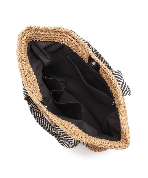 SHOO・LA・RUE(シューラルー)の「◆【抗菌防臭】ペーパー太テープトート(トートバッグ・レディース・ベージュ系その他4/ブラウン系/ブラウン系1/オレンジ・00)」の9枚目の写真